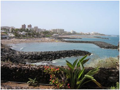 Espanja Kanariansaaret Playa de las Americas Teneriffa matka